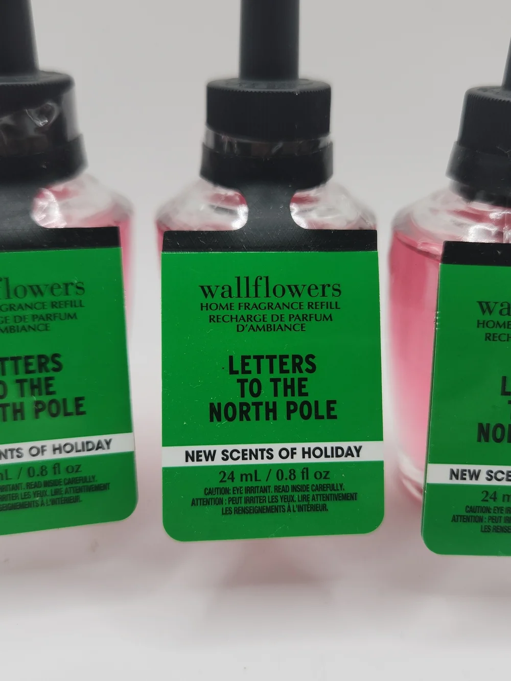 Bath & body works. wallflowers refills x3 letters to the noryh pole.